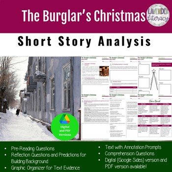 Preview of A Burglar's Christmas | Christmas Short Story | Holiday Short Story