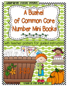 Preview of A Bushel of Common Core Number Mini Books: With Guiding Posters