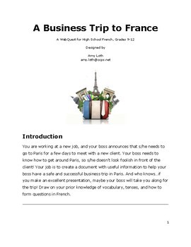Preview of A Business Trip to France