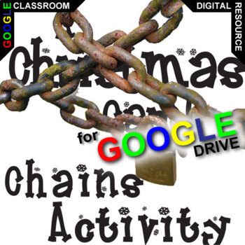 Preview of A CHRISTMAS CAROL Chains Activity & Discussion DIGITAL