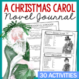 A CHRISTMAS CAROL Novel Study Unit Activity | Book Report 