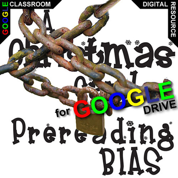 Preview of A CHRISTMAS CAROL PreReading Bias Intro Discussion Activity DIGITAL Fun Question