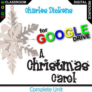 Preview of A CHRISTMAS CAROL Novel Study Unit Plan DIGITAL Pre-reading Activities Dickens