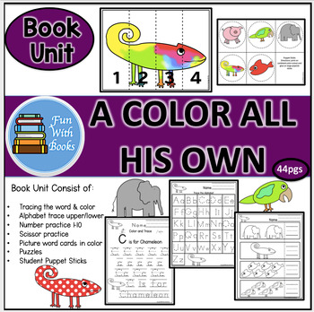 Preview of A COLOR ALL HIS OWN BOOK UNIT