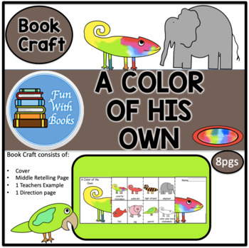 Preview of A COLOR OF HIS OWN BOOK CRAFT