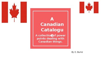 Preview of A Canadian Catalogue