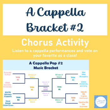 Preview of Music March Madness Bracket # 2 - Chorus Activity Game