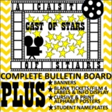 A Cast of Stars Bulletin Board & Room Decor PLUS