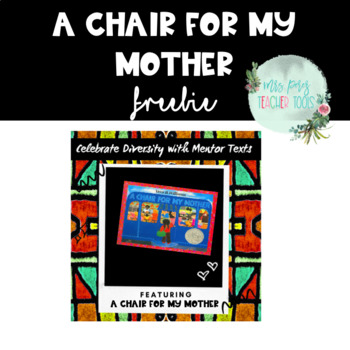 Preview of A Chair For My Mother: Visualization Activity Freebie