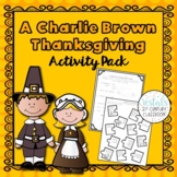 Charlie Brown Thanksgiving Activities {Digital & PDF Included}