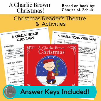 Preview of A Charlie Brown Christmas Reader's Theatre Activity: Sneak in Fluency Practice