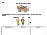 A Charlie Brown Thanksgiving Approaches Activity