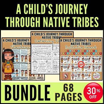Preview of A Child's Journey Through Native American Tribes - The Ultimate November Bundle