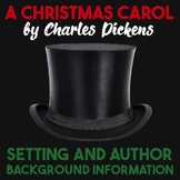 A Christmas Carol Background Info & Historical Context — N