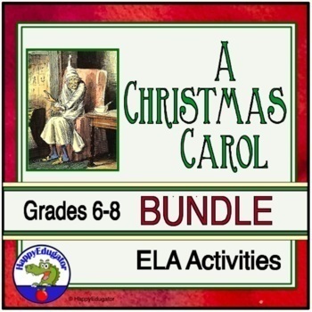 Preview of A Christmas Carol Bundle of Support Materials