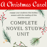 A Christmas Carol Complete Novel Study Unit (Dickens) Digi