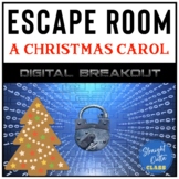 A Christmas Carol Holiday Digital Breakout Escape Room