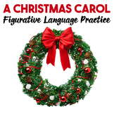 A Christmas Carol Figurative Language Practice