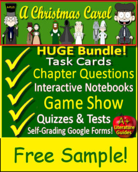 A Christmas Carol Novel Study - Free Quiz! by A - PLUS Literature Guides