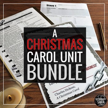 Preview of A Christmas Carol: Unit Bundle with Random Acts of Kindness