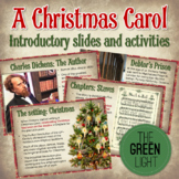 A Christmas Carol Introductory Slides and Activities