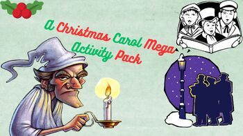 Preview of A Christmas Carol MEGA Activity Packet  (UPDATED)