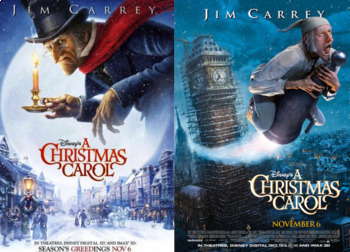 Preview of A Christmas Carol Movie Guide Questions (Jim Carrey Version) | in ENGLISH