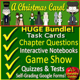 A Christmas Carol NOVEL STUDY Bundle Activities Tests Prin