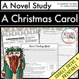 A Christmas Carol Novel Study Unit - Comprehension | Activ