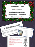 A Christmas Carol Stave 3 Questions