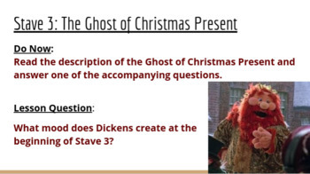 A Christmas Carol Stave 3: The Ghost of Christmas Present by Mlle Beau