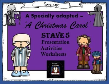 Preview of A Christmas Carol (Adapted) Stave 5 PDF