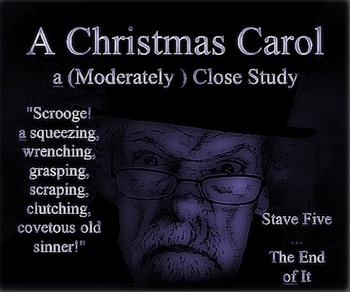 Preview of A Christmas Carol Stave Five: A Close Reading Study (8 pages), Answer Keys