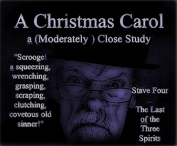 Preview of A Christmas Carol Stave Four: A Close Reading Study (7 pages), Answer Keys