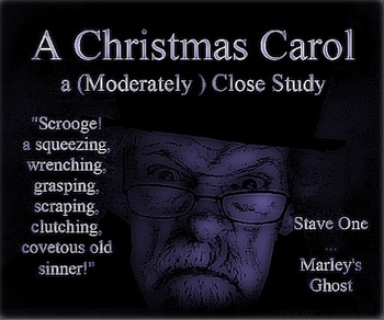 Preview of A Christmas Carol Stave One: A Close Reading Study (10 pages), Answer Keys