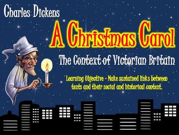 Preview of A Christmas Carol: The Context of Victorian Britain!