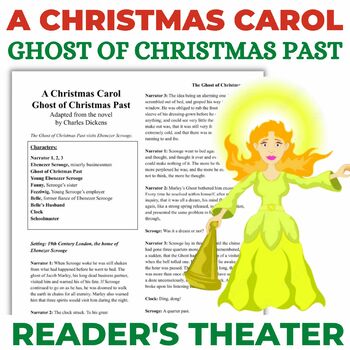 Preview of A Christmas Carol  | The Ghost of Christmas Past | Readers Theater & Questions