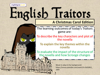 Preview of A Christmas Carol The Traitors