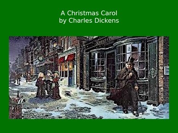 Preview of A Christmas Carol Unit PowerPoint