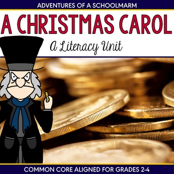 Preview of A Christmas Carol Unit - Reader's Theater, Vocabulary, Centers, and more
