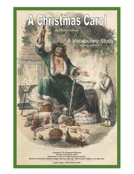 Preview of A Christmas Carol  Vocabulary Study