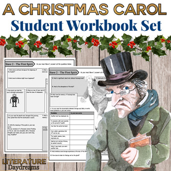 Preview of A Christmas Carol Worksheets