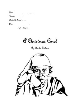 Preview of A Christmas Carol - drama activity packet