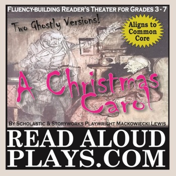 Preview of A Christmas Carol reader's theater play script (includes two versions!)