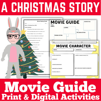 Preview of A Christmas Story (1983) | Movie Guide | Digital & Print Worksheets  | Holiday