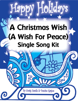 Preview of A Christmas Wish (A Wish for Peace) - Single Song Kit