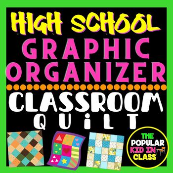 Preview of A Classroom Quilt Template For The Secondary Classroom (Free!)