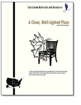 Preview of "A Clean, Well-Lighted Place"editable, AP Style Passage Test,Essay Prompts,Essay