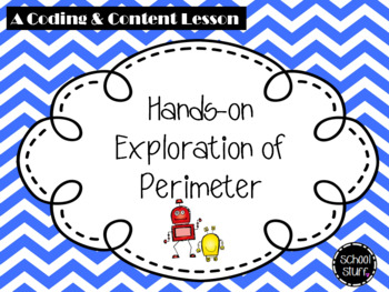 Preview of A Coding and Content Math Lab: Perimeter