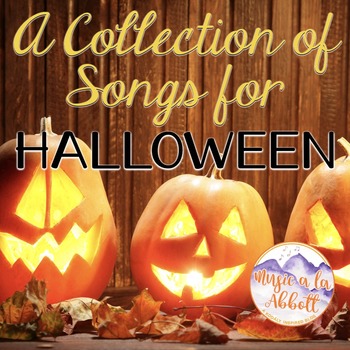 Preview of Halloween Music: A Collection of Halloween Songs and PDFs